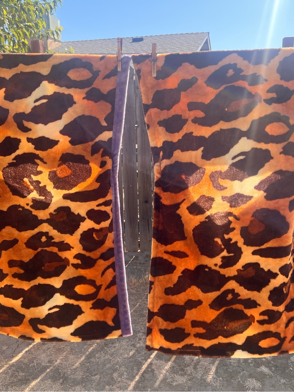 Leopard Print Accent Pillow Cover in Brown and Black
